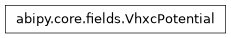 Inheritance diagram of VhxcPotential