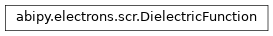 Inheritance diagram of DielectricFunction